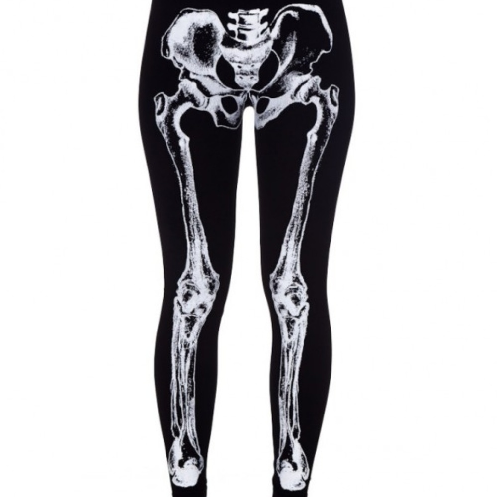 Skeleton leggings